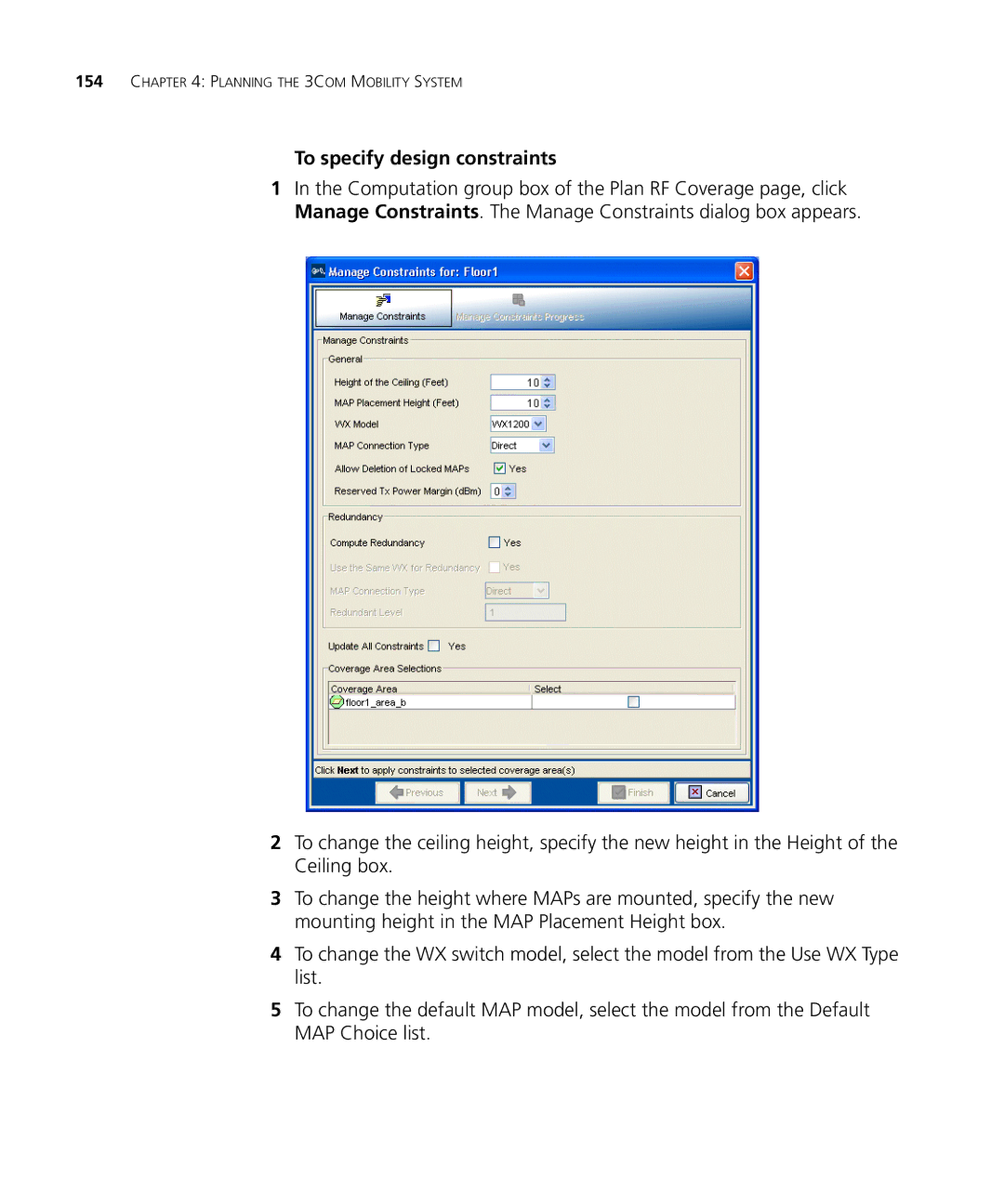 HP Manager Software manual To specify design constraints 