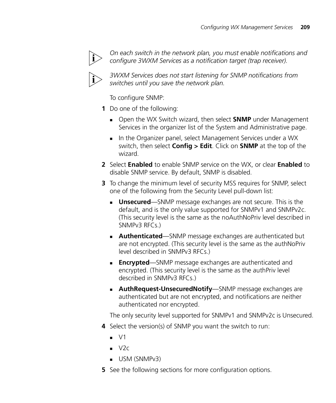 HP Manager Software manual To configure Snmp Do one of the following 