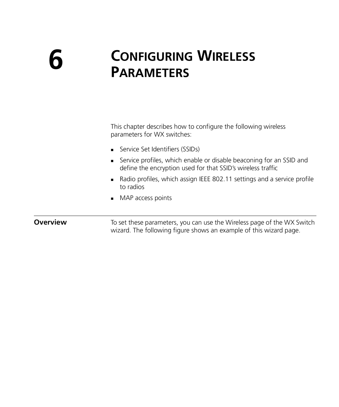 HP Manager Software manual Parameters 