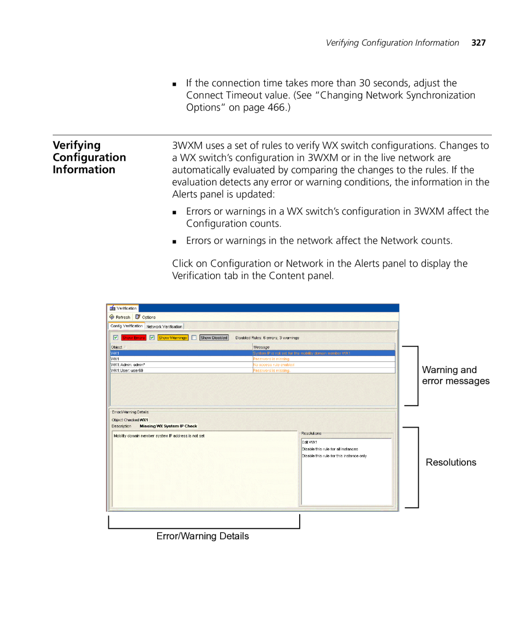 HP Manager Software manual Verifying 