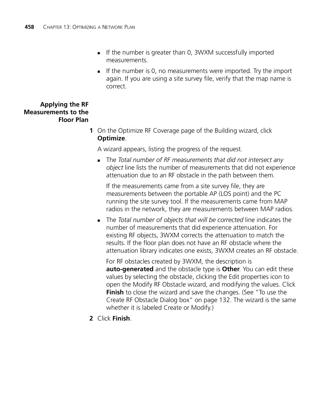 HP Manager Software manual Applying the RF Measurements to Floor Plan 