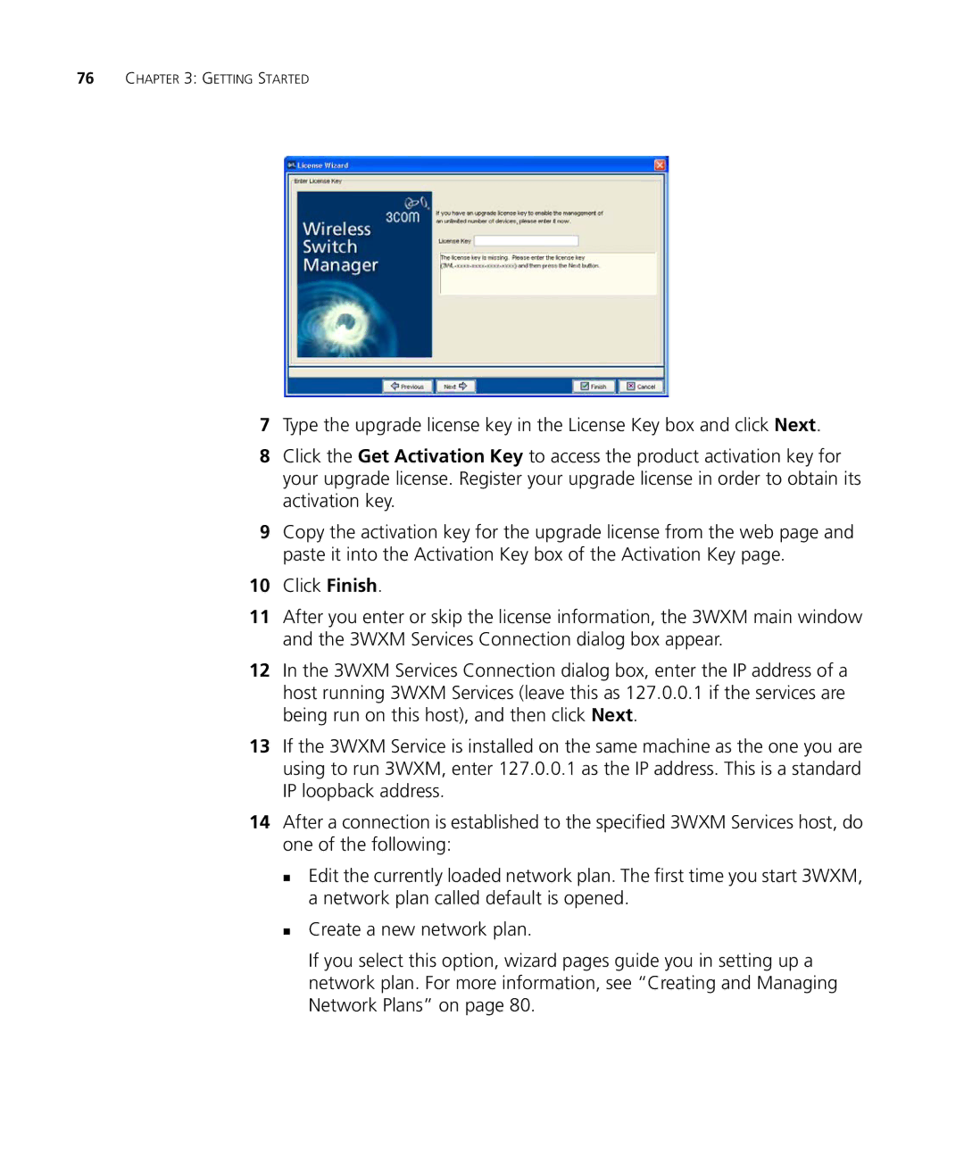 HP Manager Software manual Getting Started 