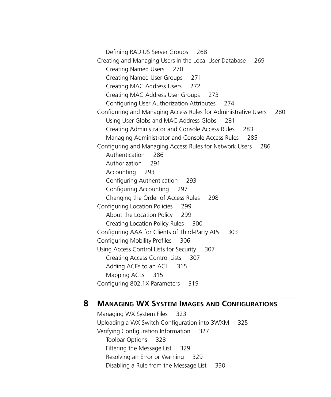 HP Manager Software manual 268, Creating and Managing Users in the Local User Database, 285, 300 