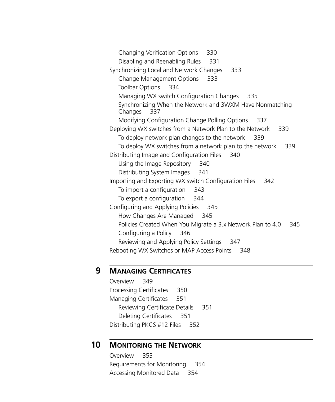 HP Manager Software manual Managing Certificates 