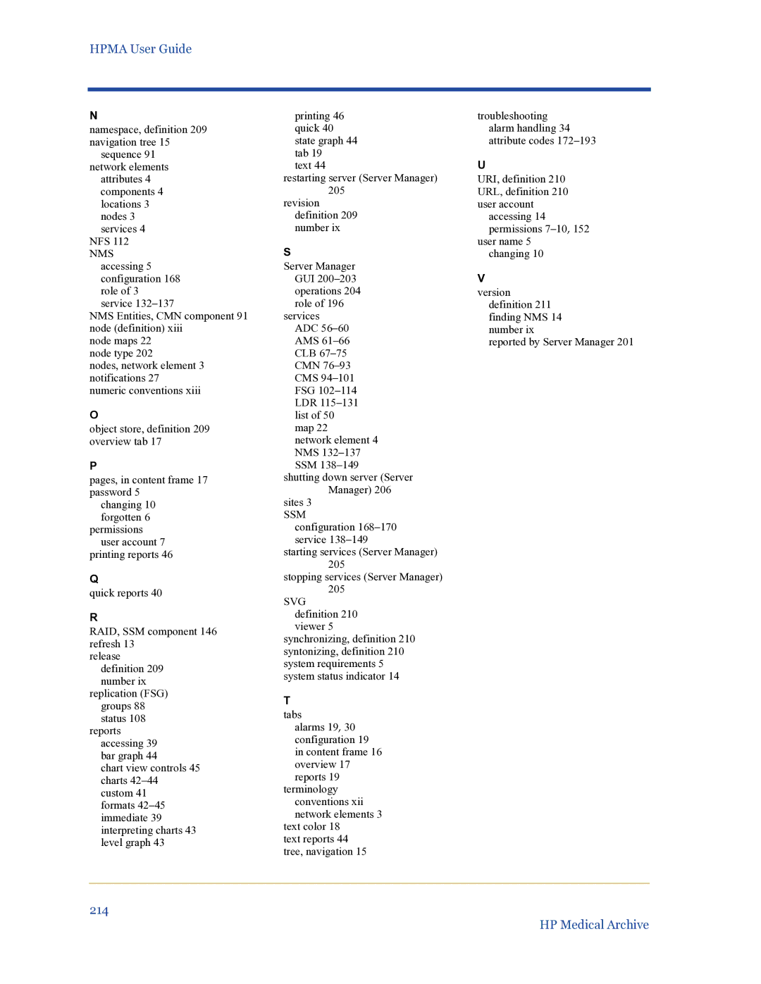 HP Medical Archive Solution manual HP Medical Archive 