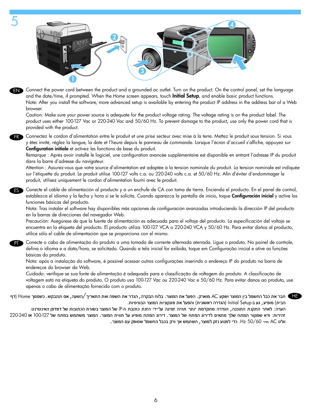 HP MFP CM4540FSKM manual Funciones básicas del producto 