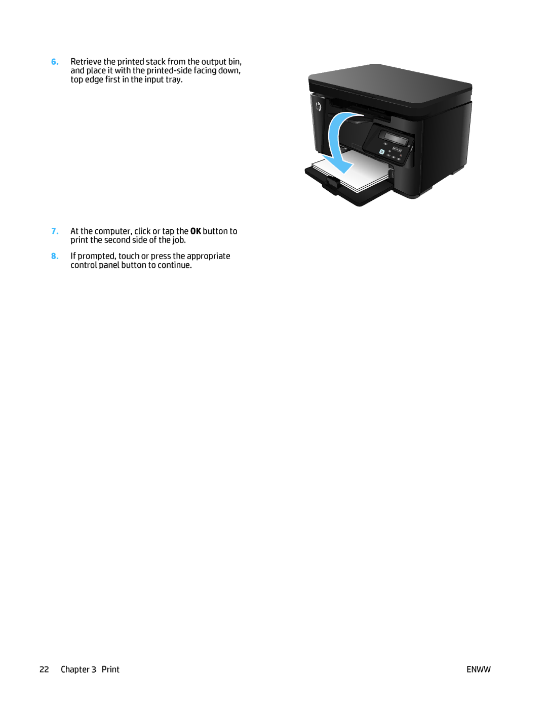 HP MFP M125 manual Print 