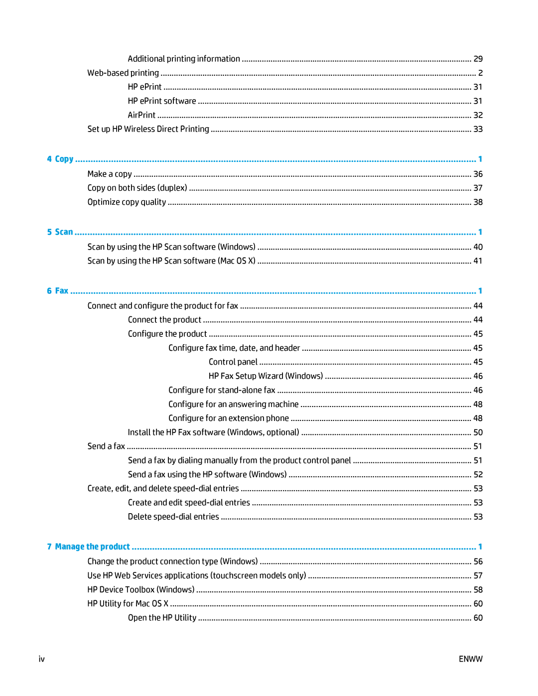 HP MFP M125 manual Additional printing information 