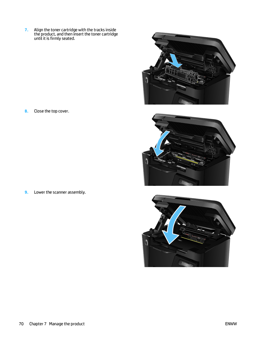 HP MFP M125 manual Enww 