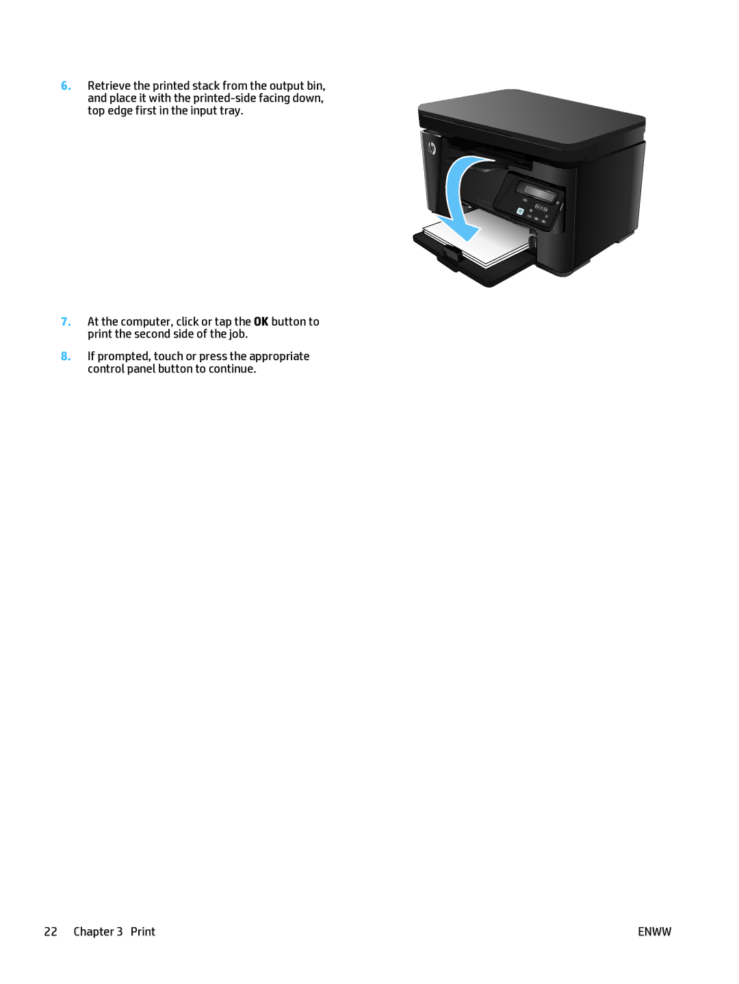 HP Mfp M127fn CZ181ABGJ manual Print 