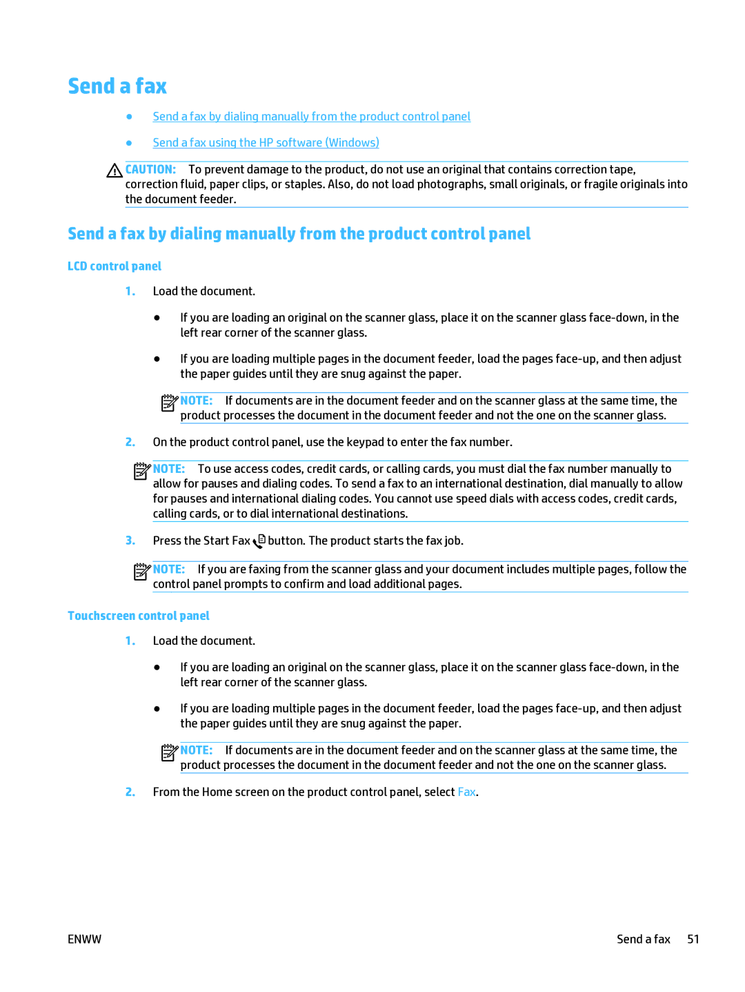 HP Mfp M127fn CZ181ABGJ manual Send a fax 