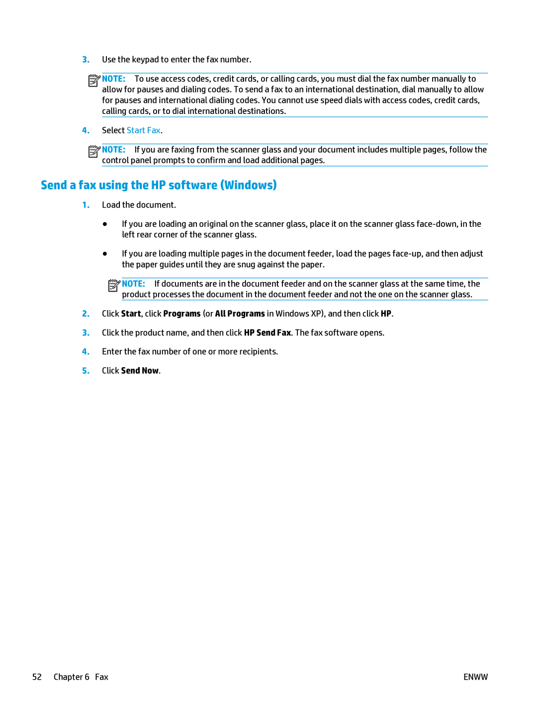 HP Mfp M127fn CZ181ABGJ manual Send a fax using the HP software Windows, Select Start Fax 