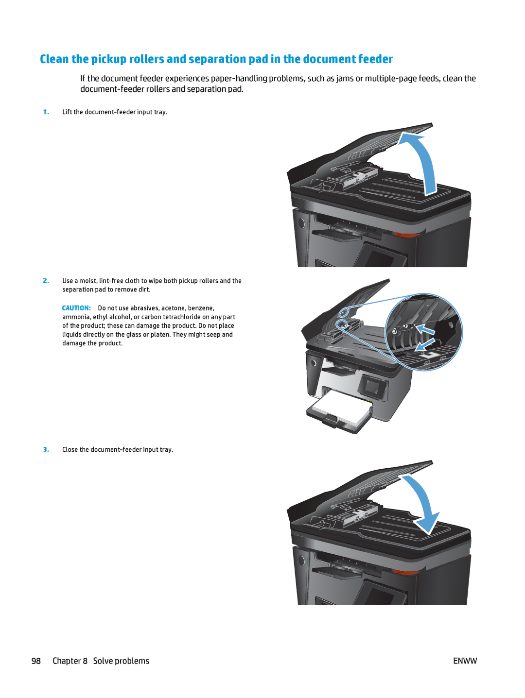 HP MFP M127fw, MFP M127fn manual Solve problems 