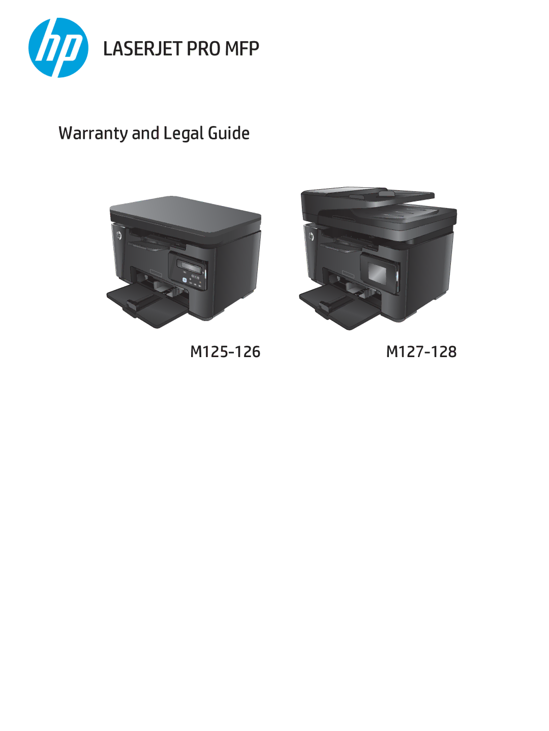 HP MFP M127fn, MFP M127fw manual Laserjet PRO MFP 