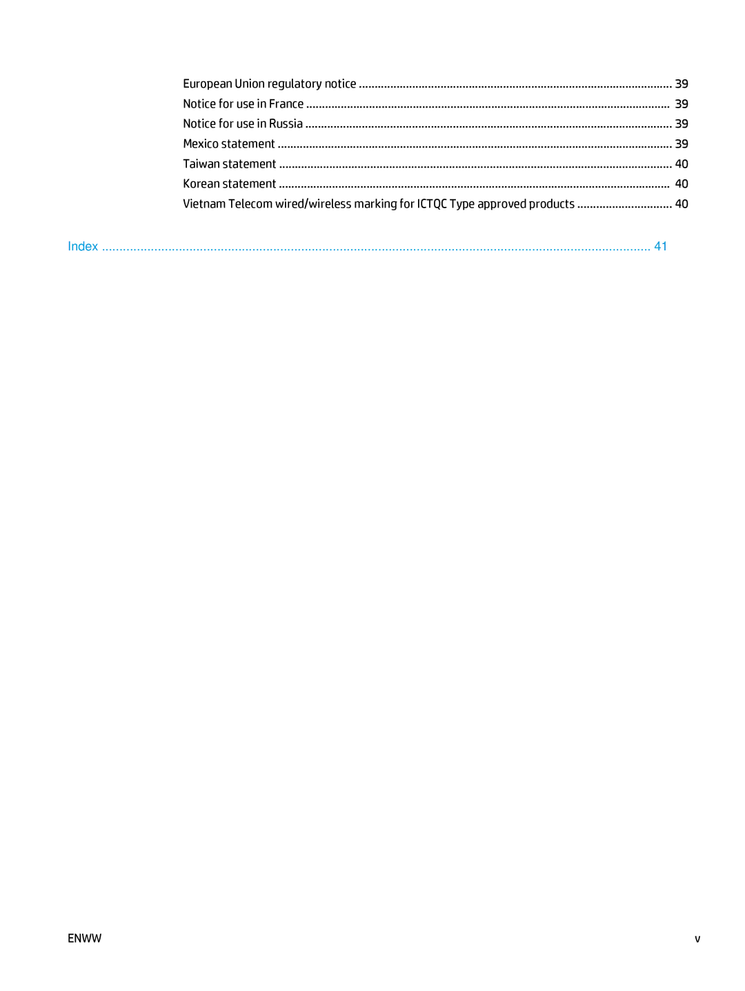 HP MFP M127fn, MFP M127fw manual Index 