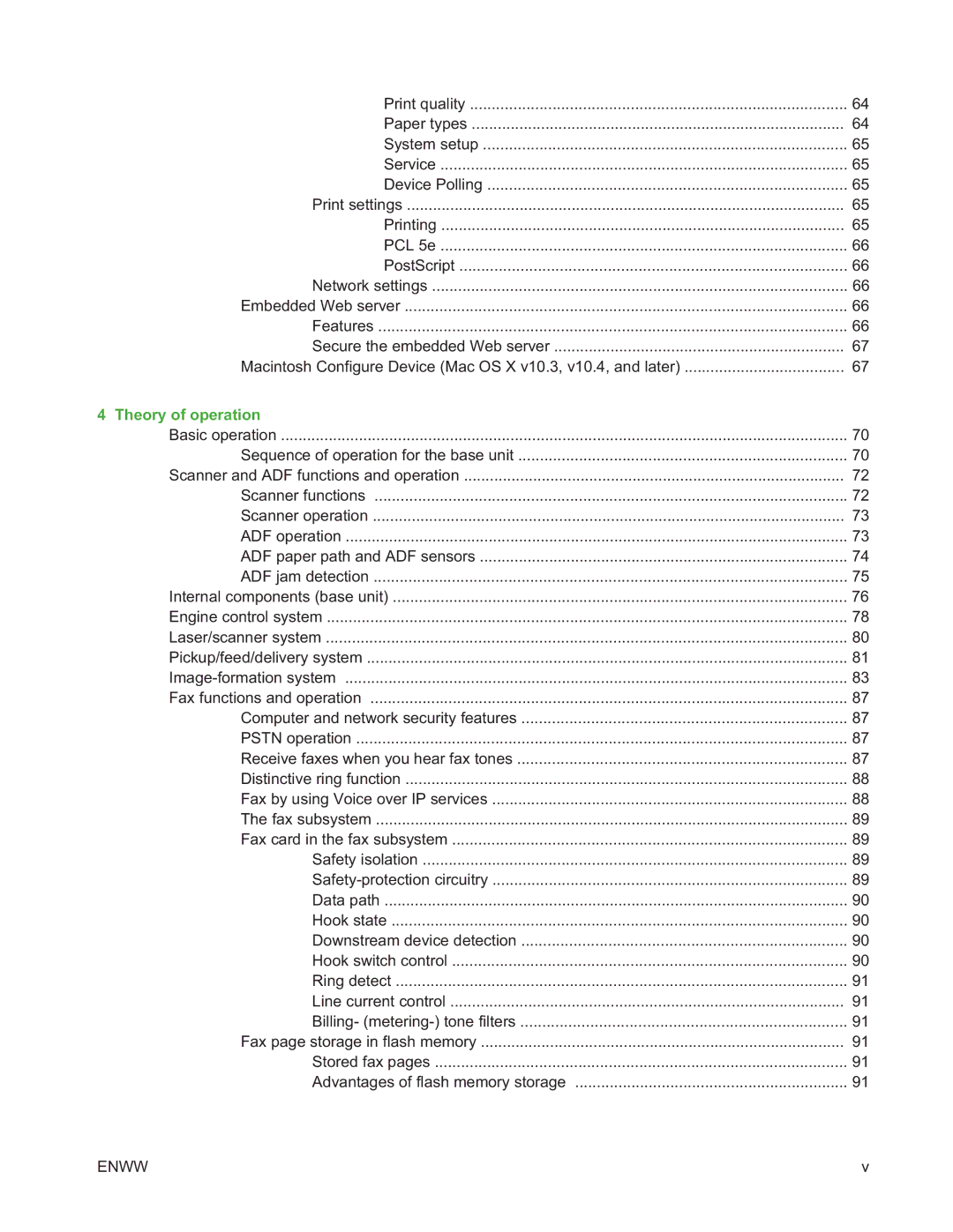 HP MFP M2727 manual Theory of operation 