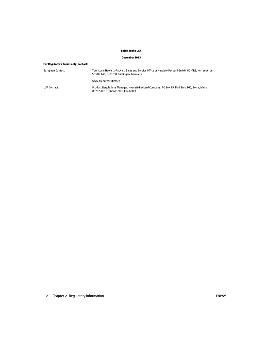 HP MFP S900 manual Regulatory information 