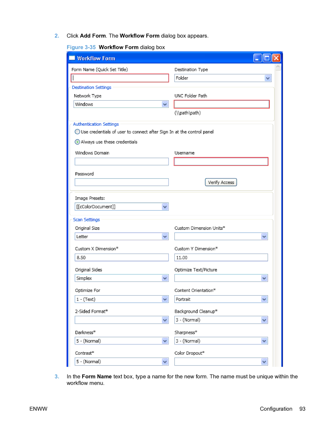 HP MFP Sending Software 4.9X manual Enww 