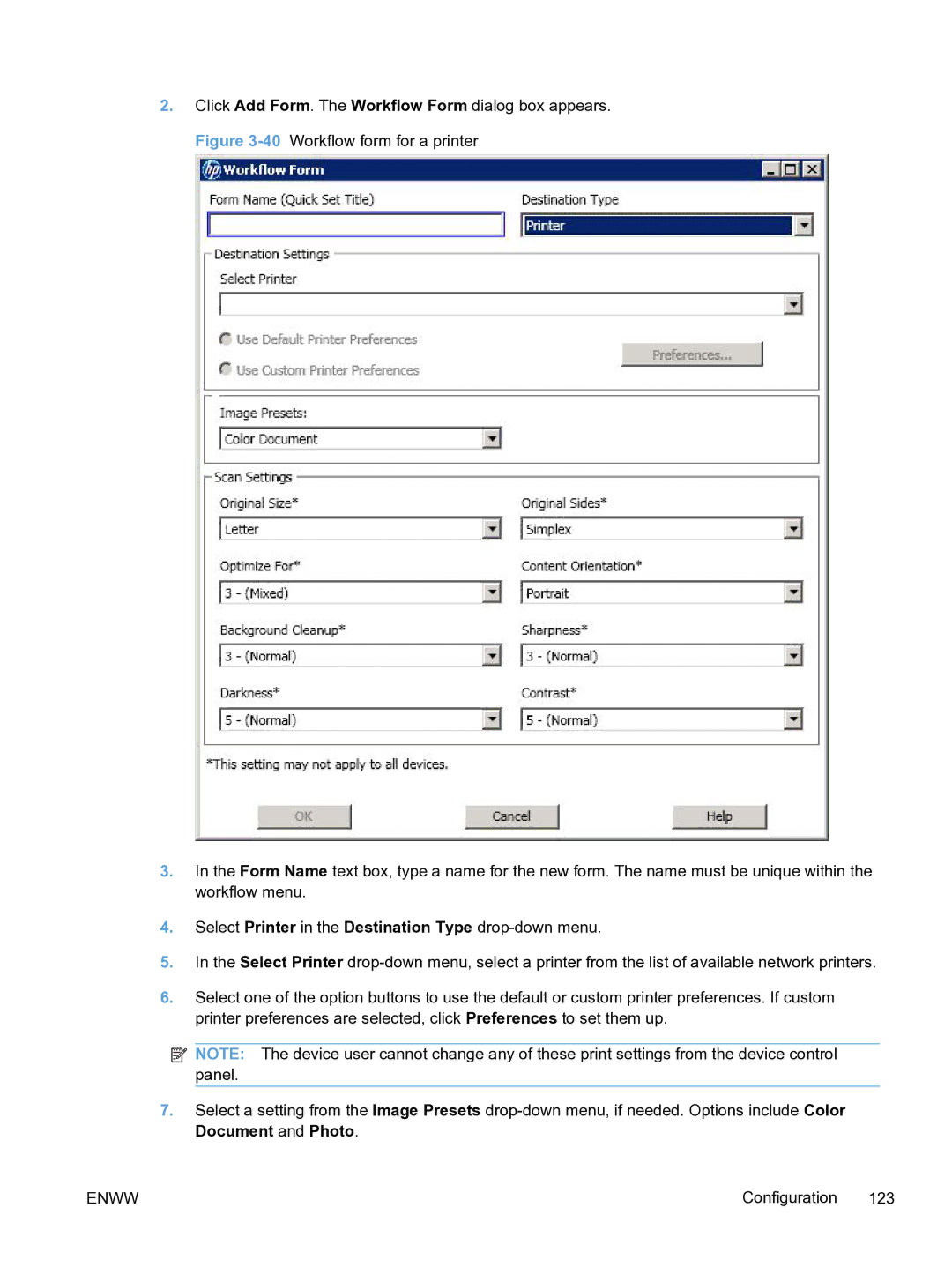 HP MFP Sending Software 4.9X manual Enww 