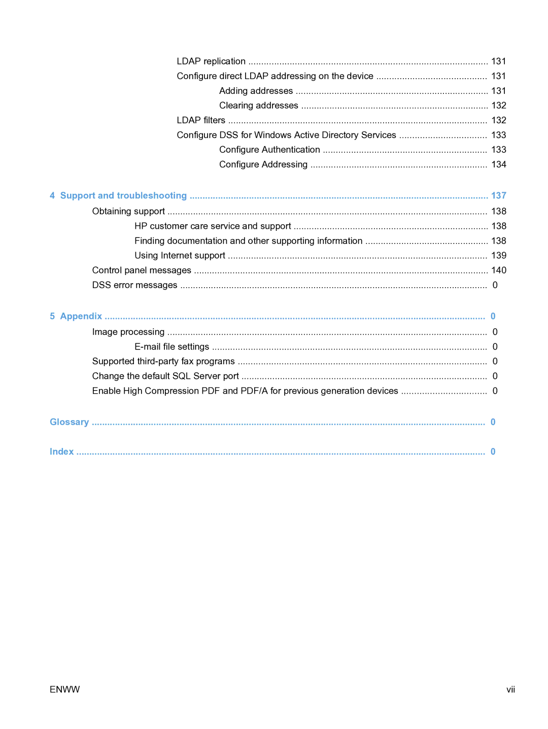 HP MFP Sending Software 4.9X manual 137 