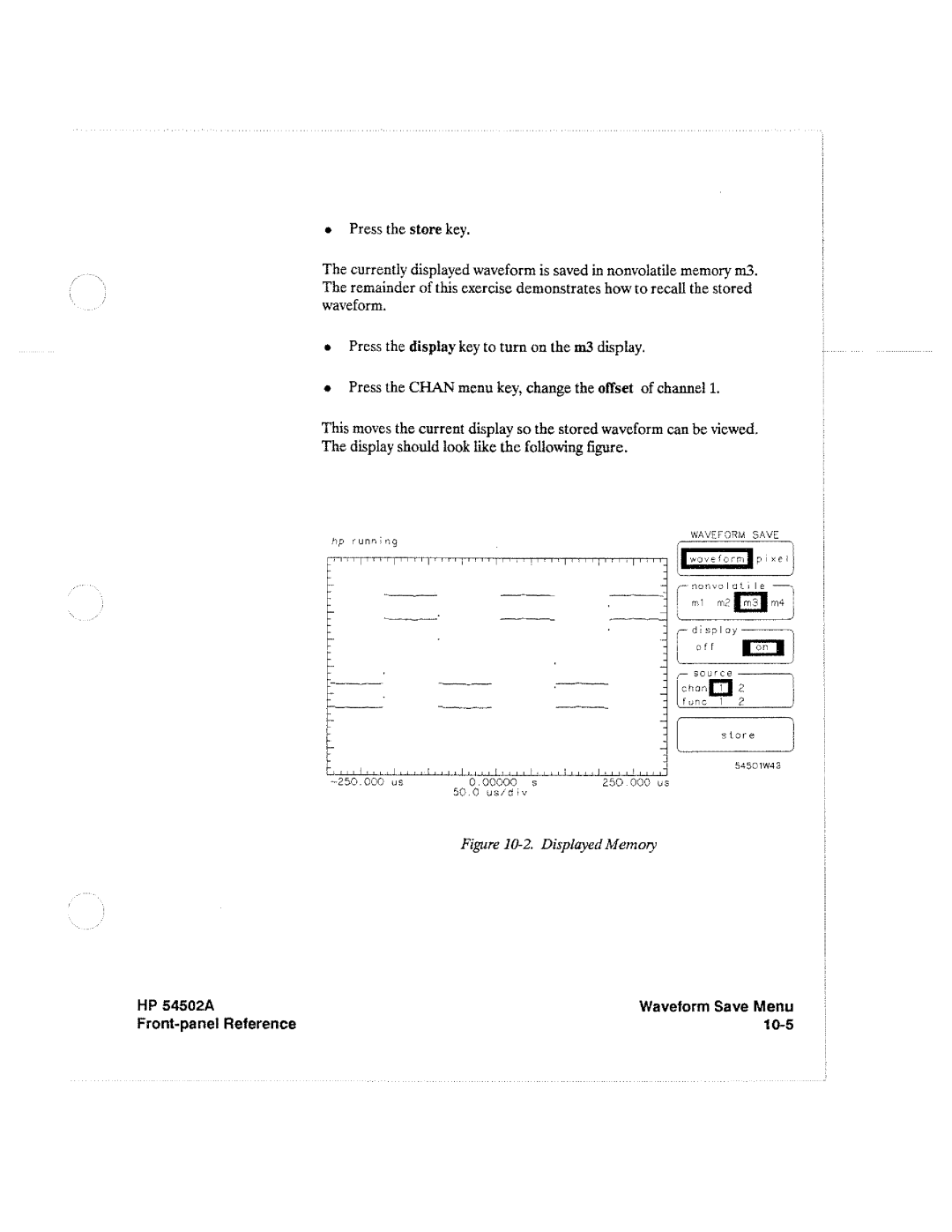 HP Microscope & Magnifier 54502A manual 