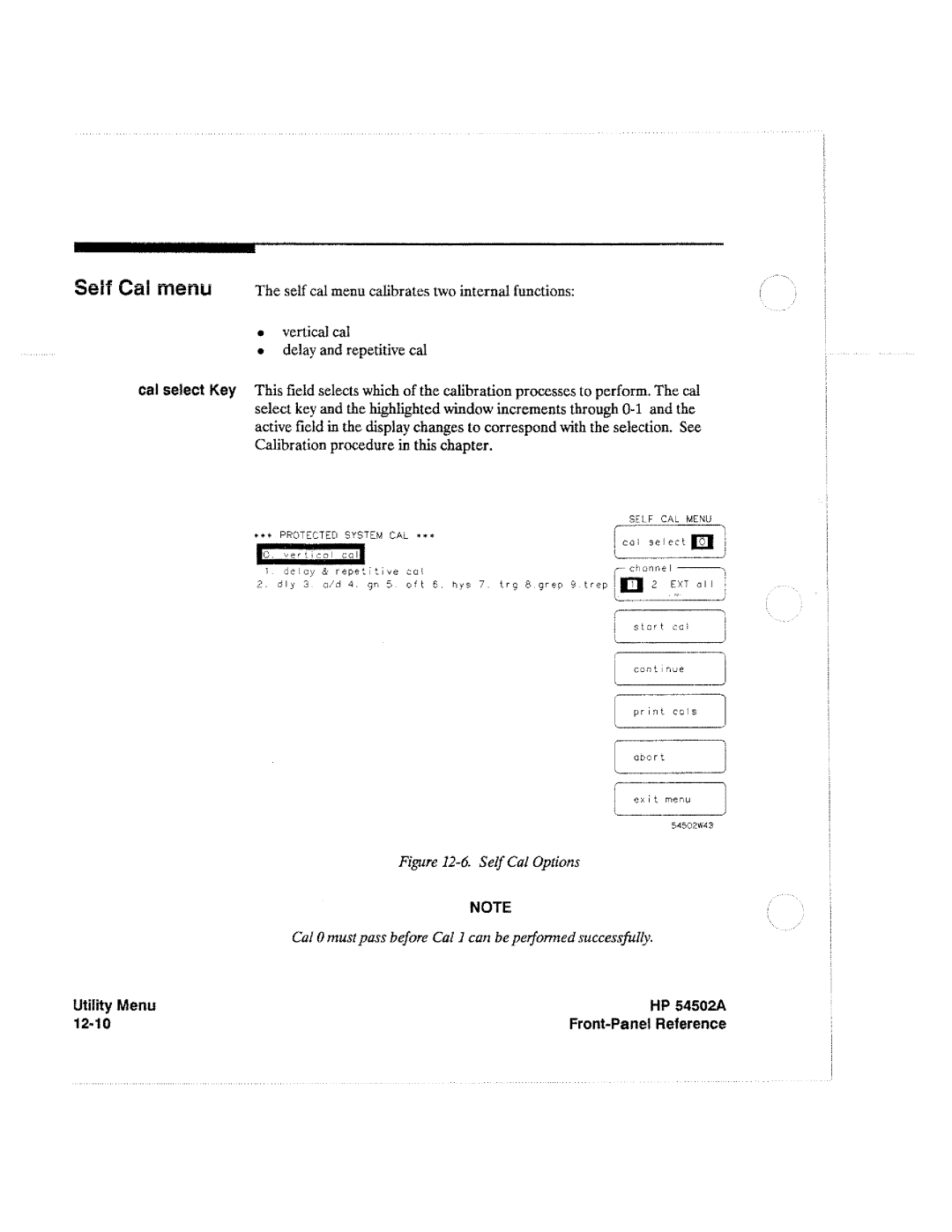 HP Microscope & Magnifier 54502A manual 