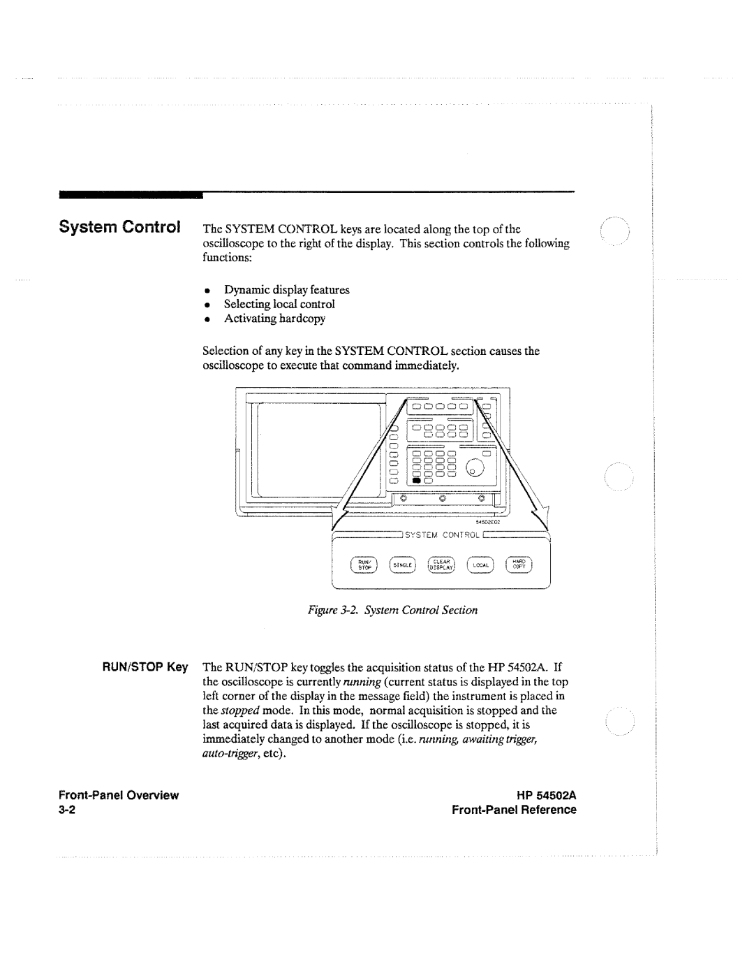 HP Microscope & Magnifier 54502A manual 