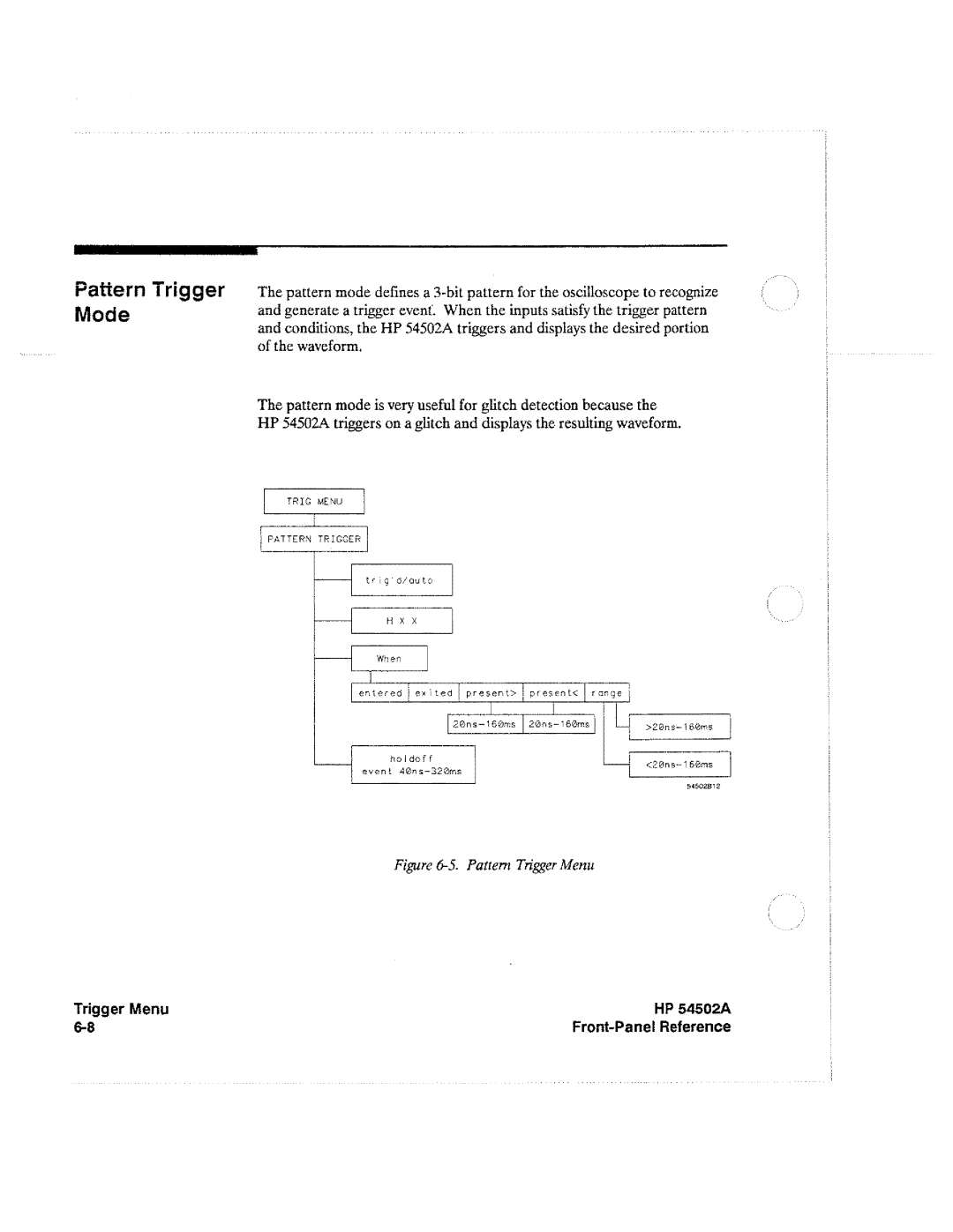 HP Microscope & Magnifier 54502A manual 