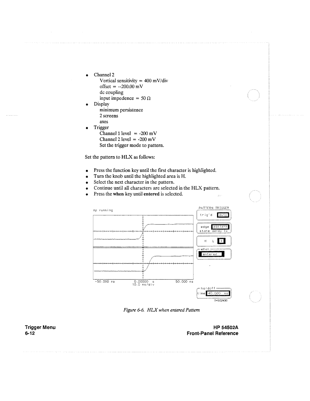 HP Microscope & Magnifier 54502A manual 