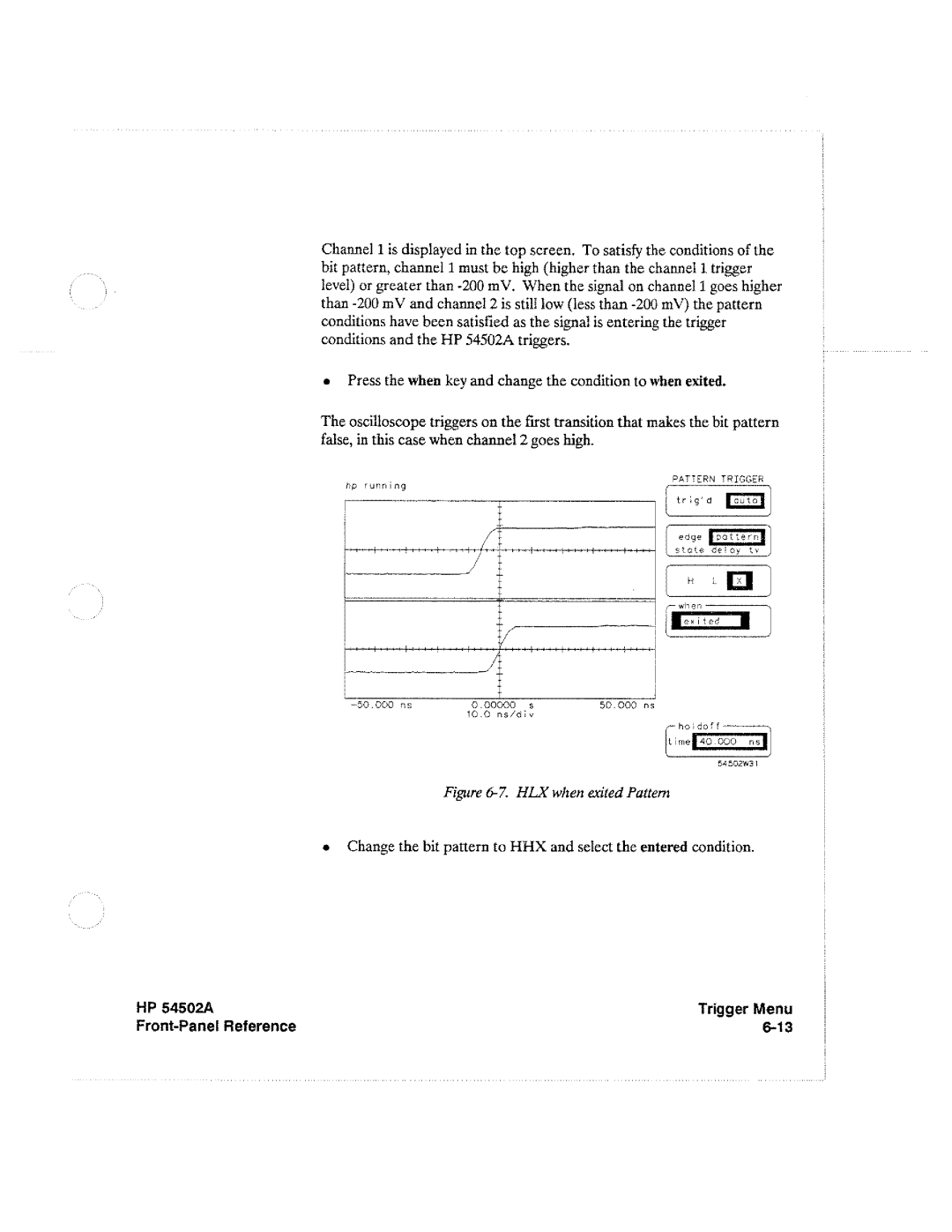 HP Microscope & Magnifier 54502A manual 