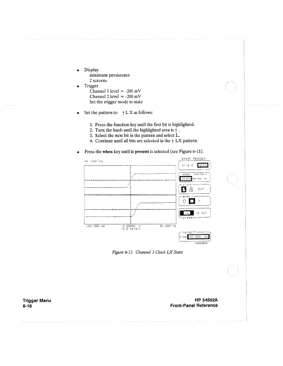 HP Microscope & Magnifier 54502A manual 