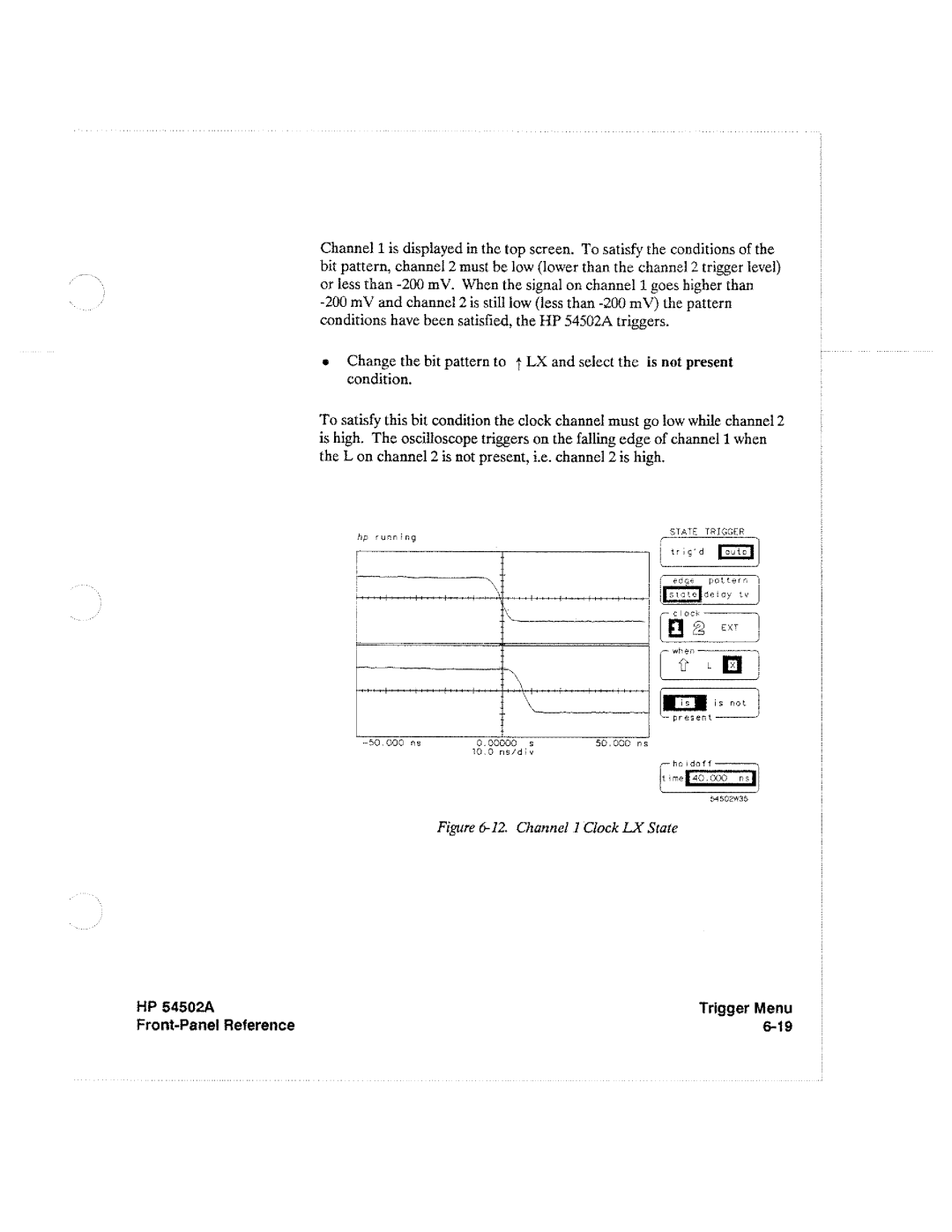 HP Microscope & Magnifier 54502A manual 