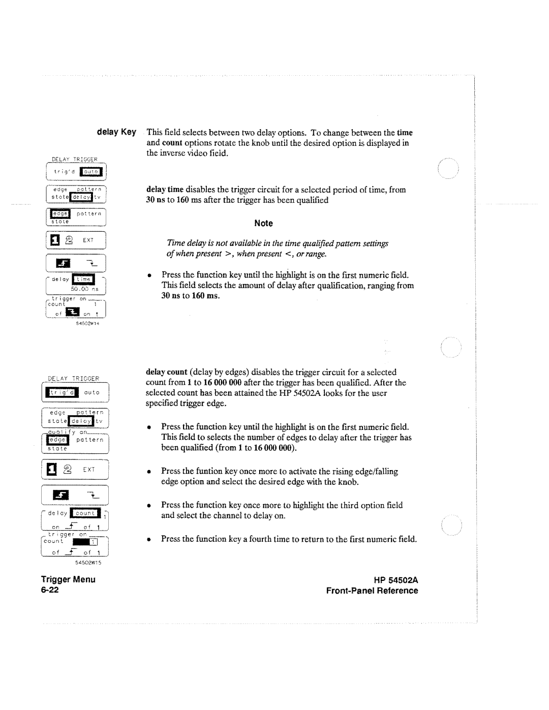 HP Microscope & Magnifier 54502A manual 