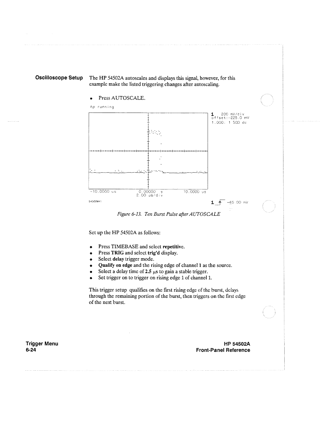 HP Microscope & Magnifier 54502A manual 