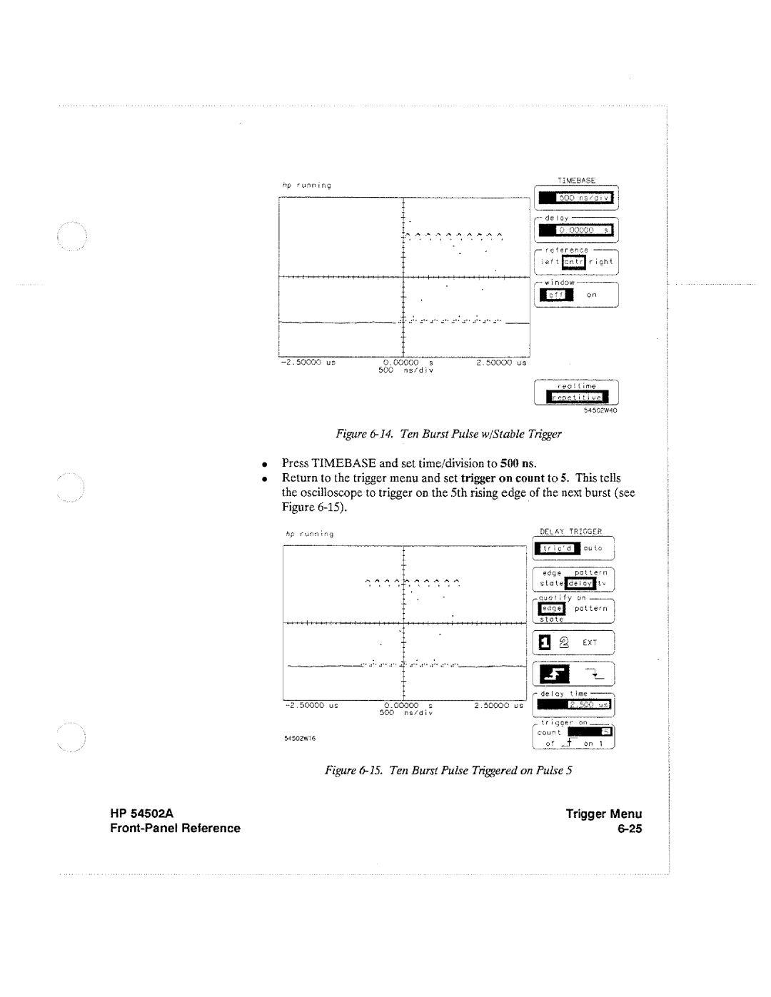 HP Microscope & Magnifier 54502A manual 