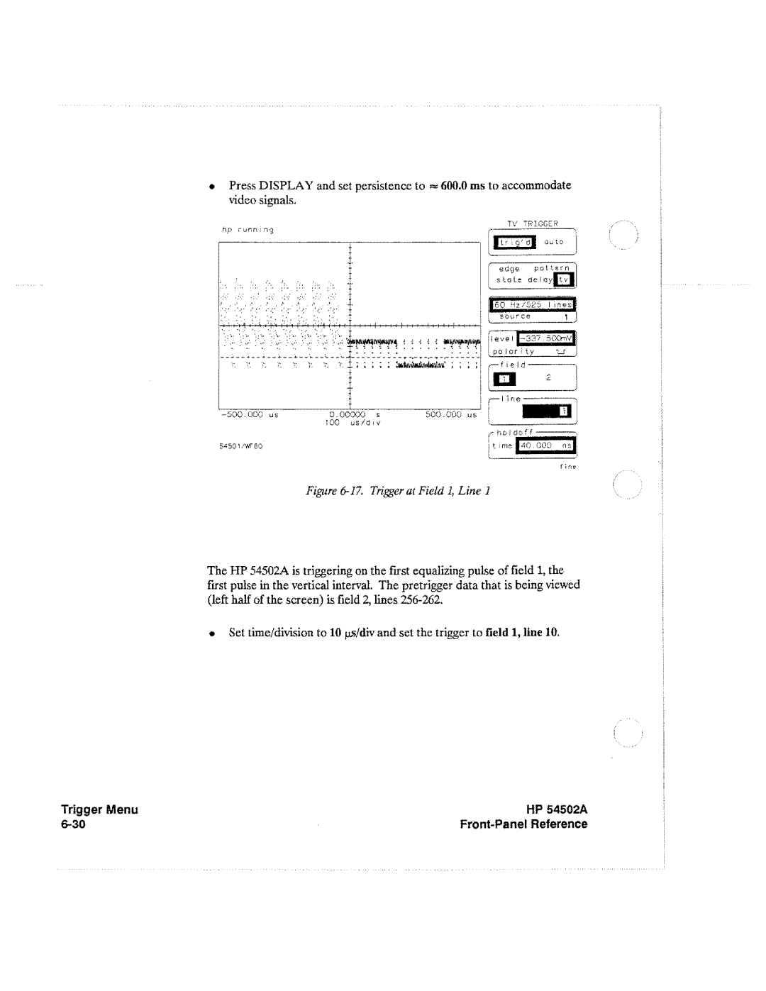 HP Microscope & Magnifier 54502A manual 