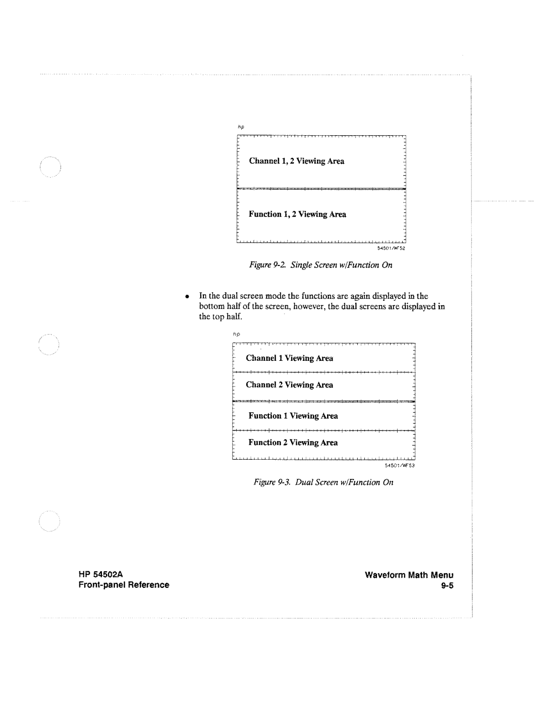 HP Microscope & Magnifier 54502A manual 