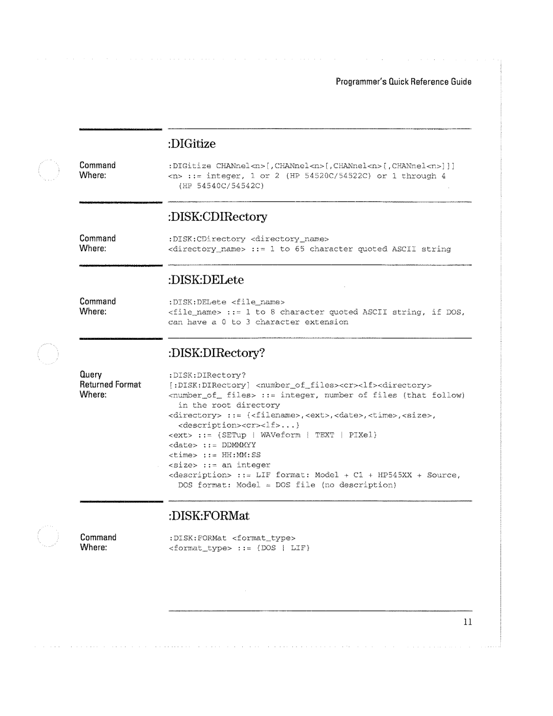 HP Microscope & Magnifier 54520C, Microscope & Magnifier 54540C manual 