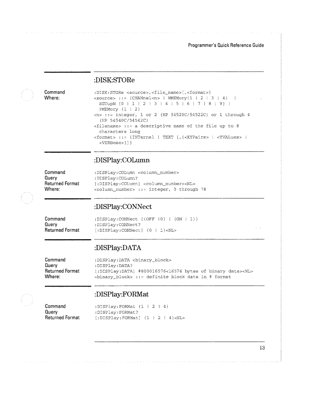 HP Microscope & Magnifier 54520C, Microscope & Magnifier 54540C manual 