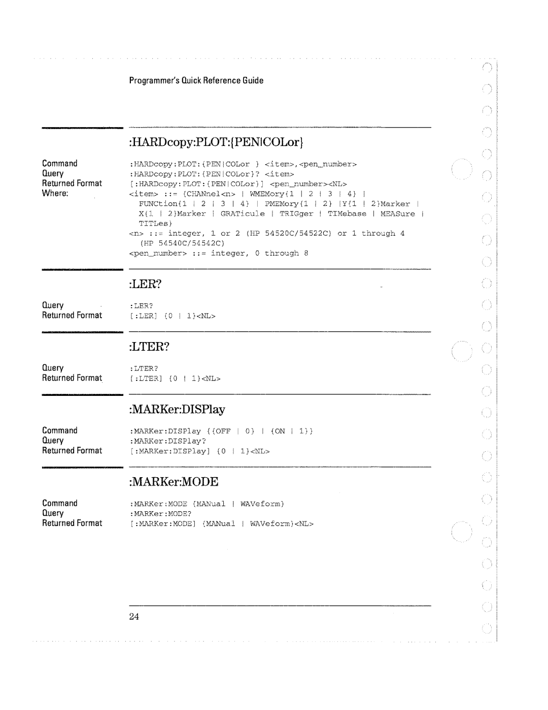 HP Microscope & Magnifier 54540C, Microscope & Magnifier 54520C manual 