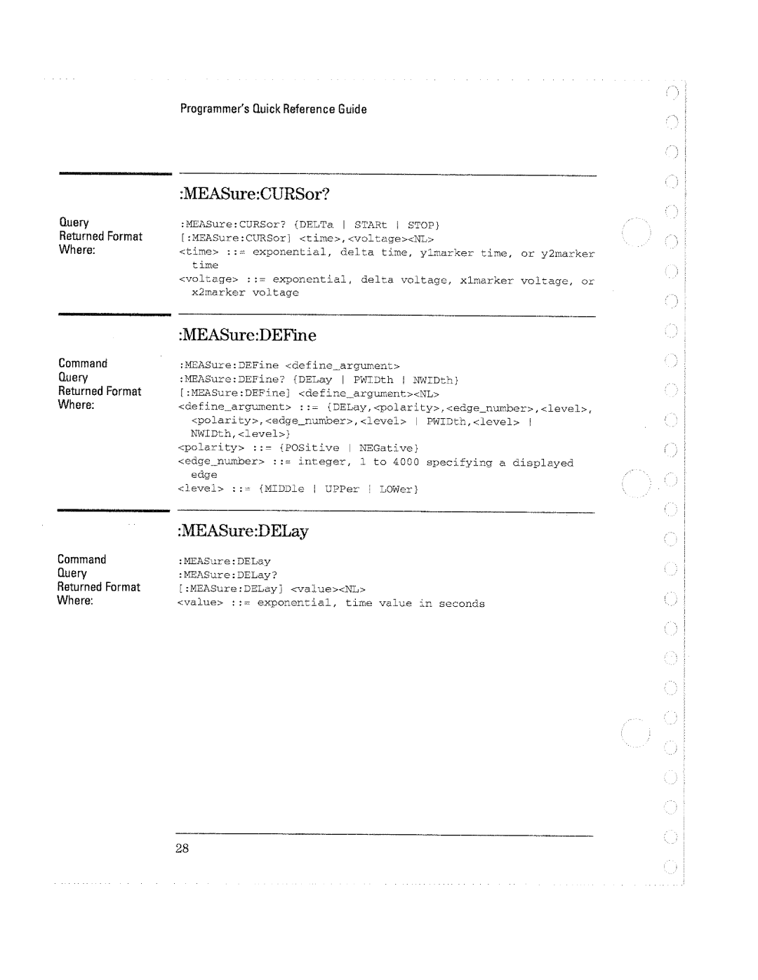 HP Microscope & Magnifier 54540C, Microscope & Magnifier 54520C manual 