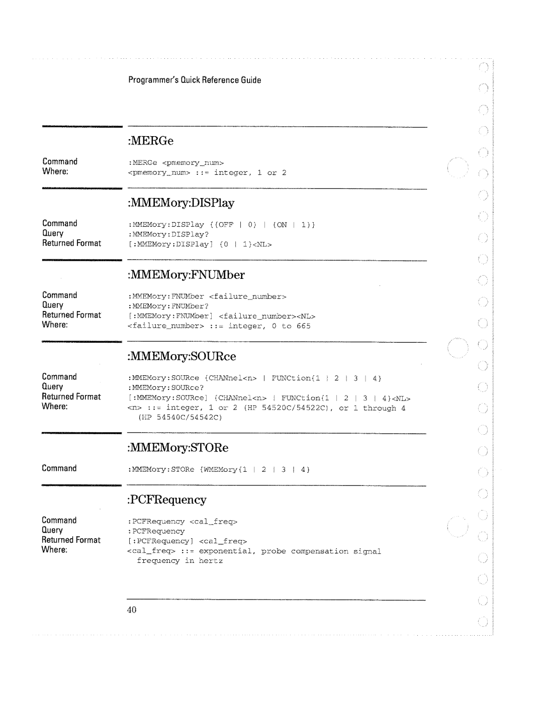 HP Microscope & Magnifier 54540C, Microscope & Magnifier 54520C manual 