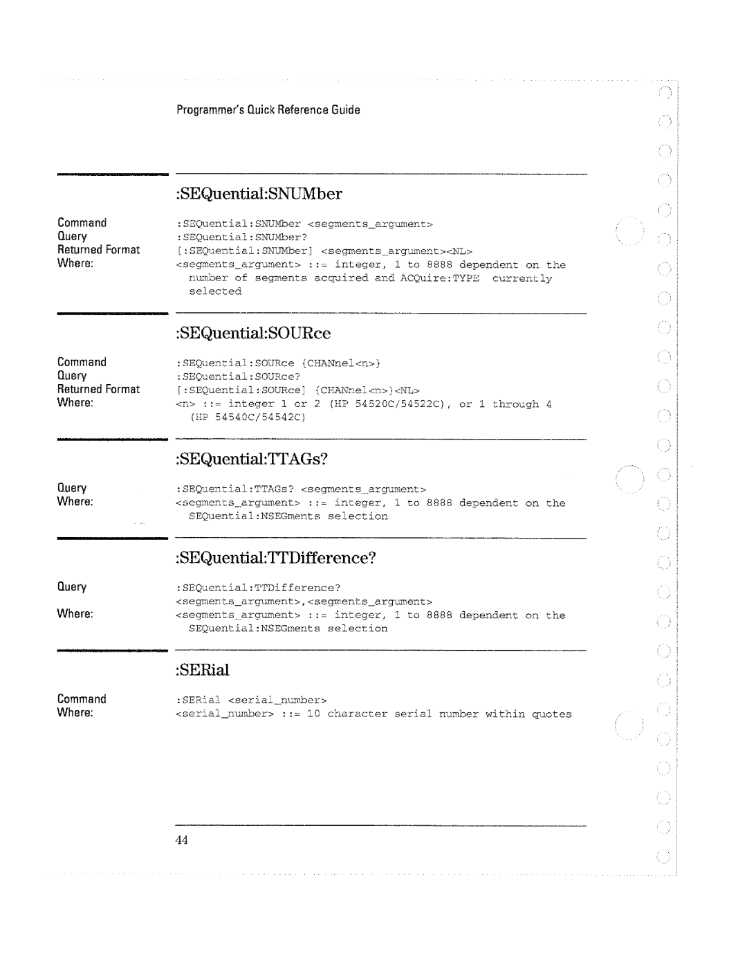 HP Microscope & Magnifier 54540C, Microscope & Magnifier 54520C manual 