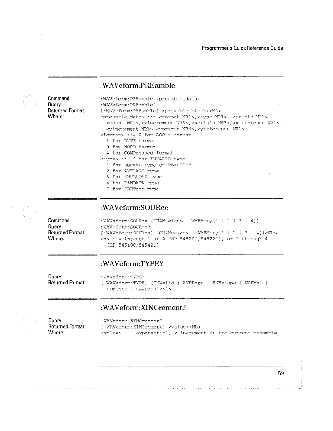 HP Microscope & Magnifier 54520C, Microscope & Magnifier 54540C manual 