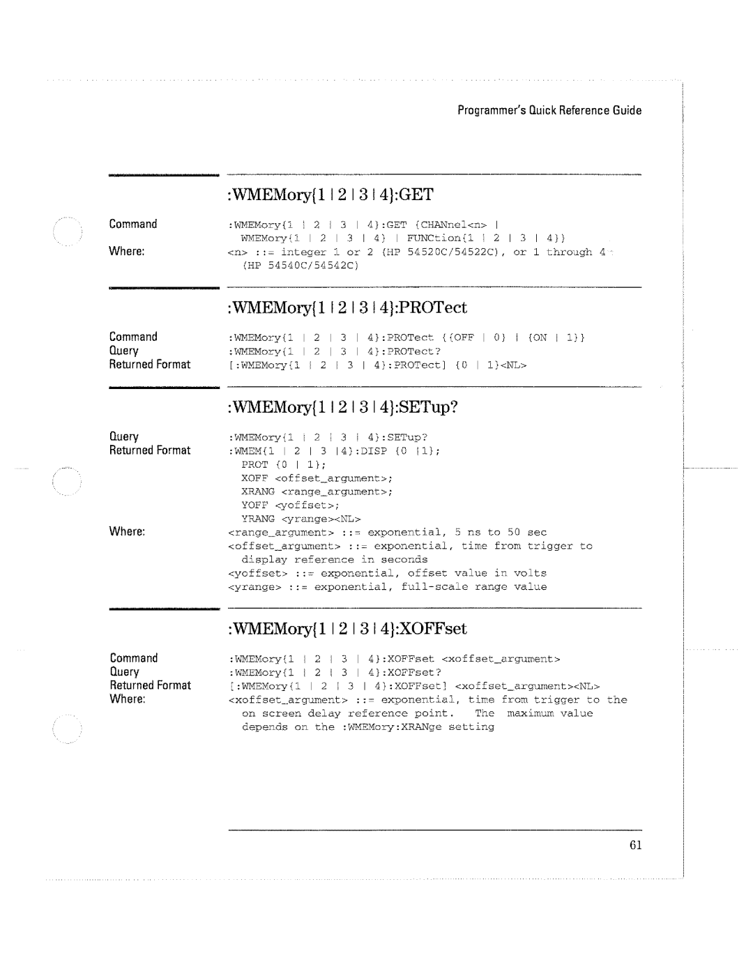 HP Microscope & Magnifier 54520C, Microscope & Magnifier 54540C manual 