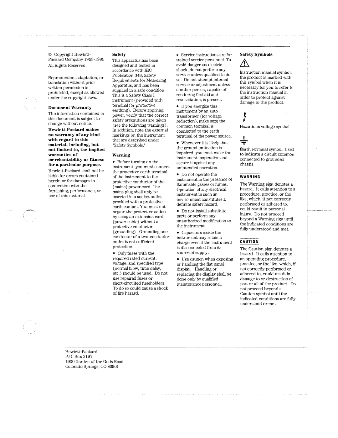 HP Microscope & Magnifier 54520C, Microscope & Magnifier 54540C manual 