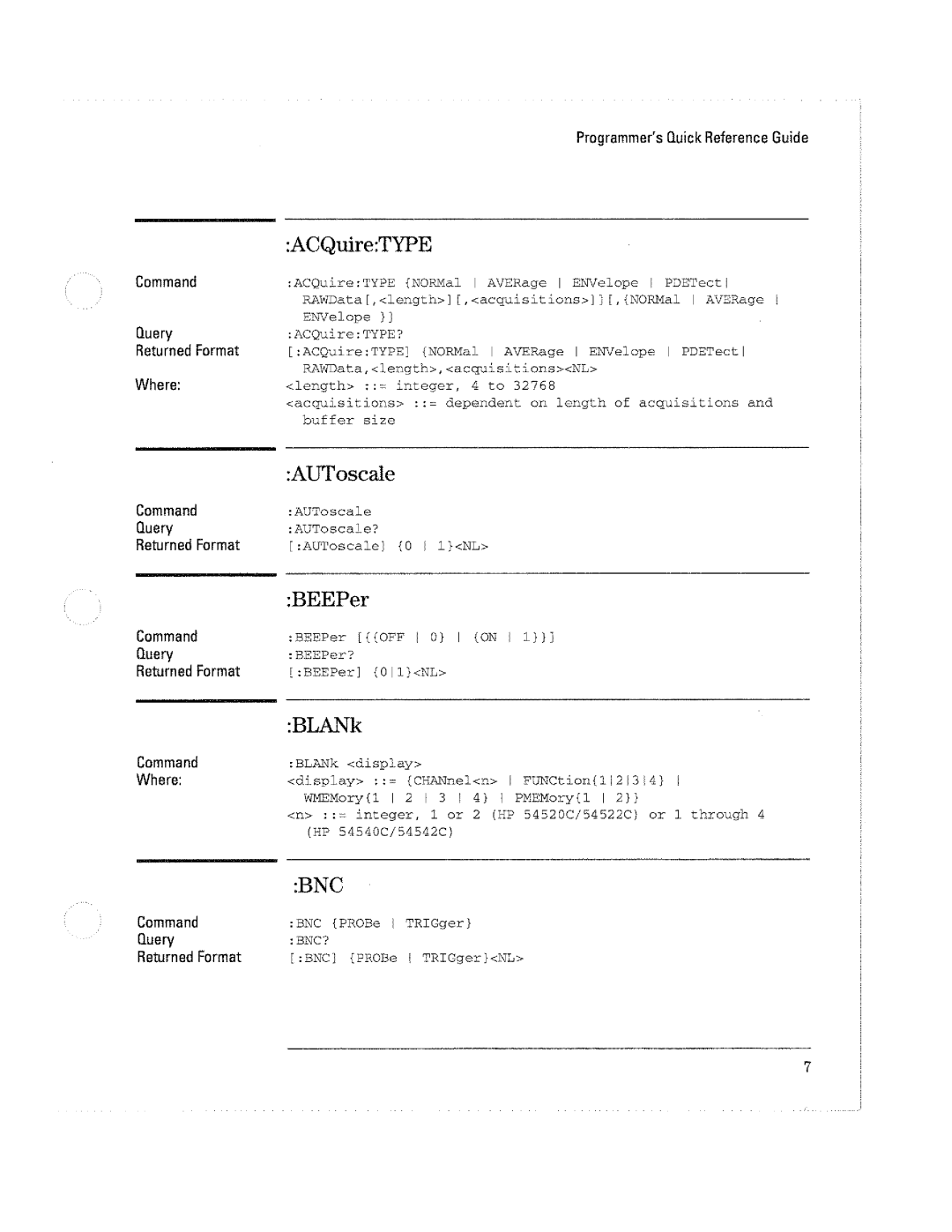 HP Microscope & Magnifier 54520C, Microscope & Magnifier 54540C manual 