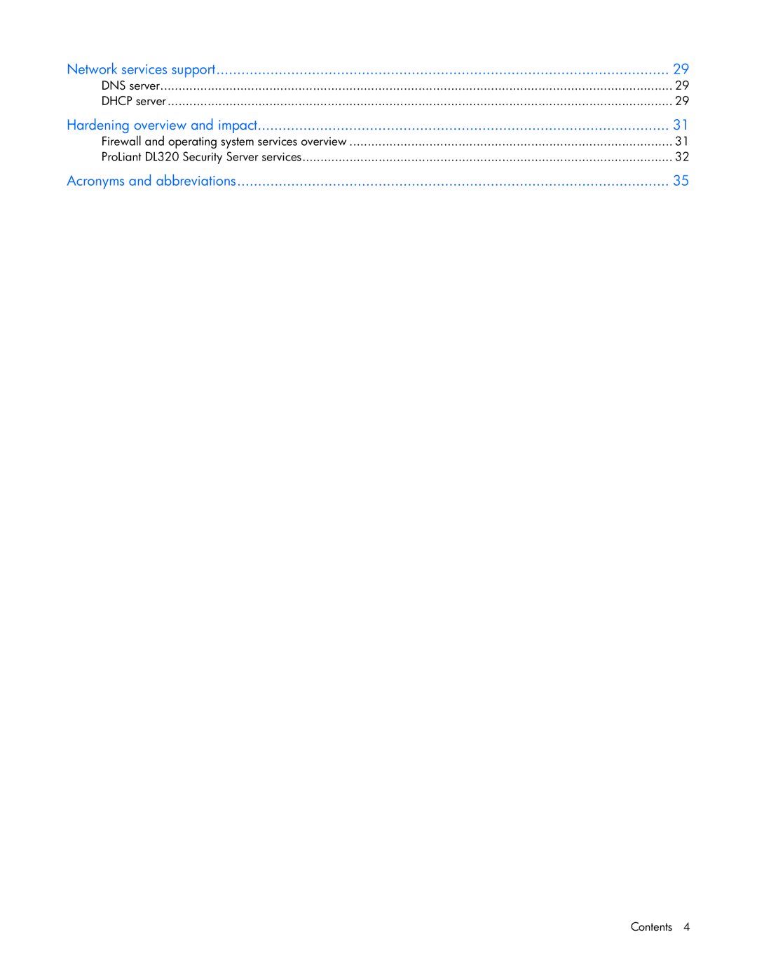 HP Microsoft Internet Security and Acceleration (ISA) Software manual Network services support 