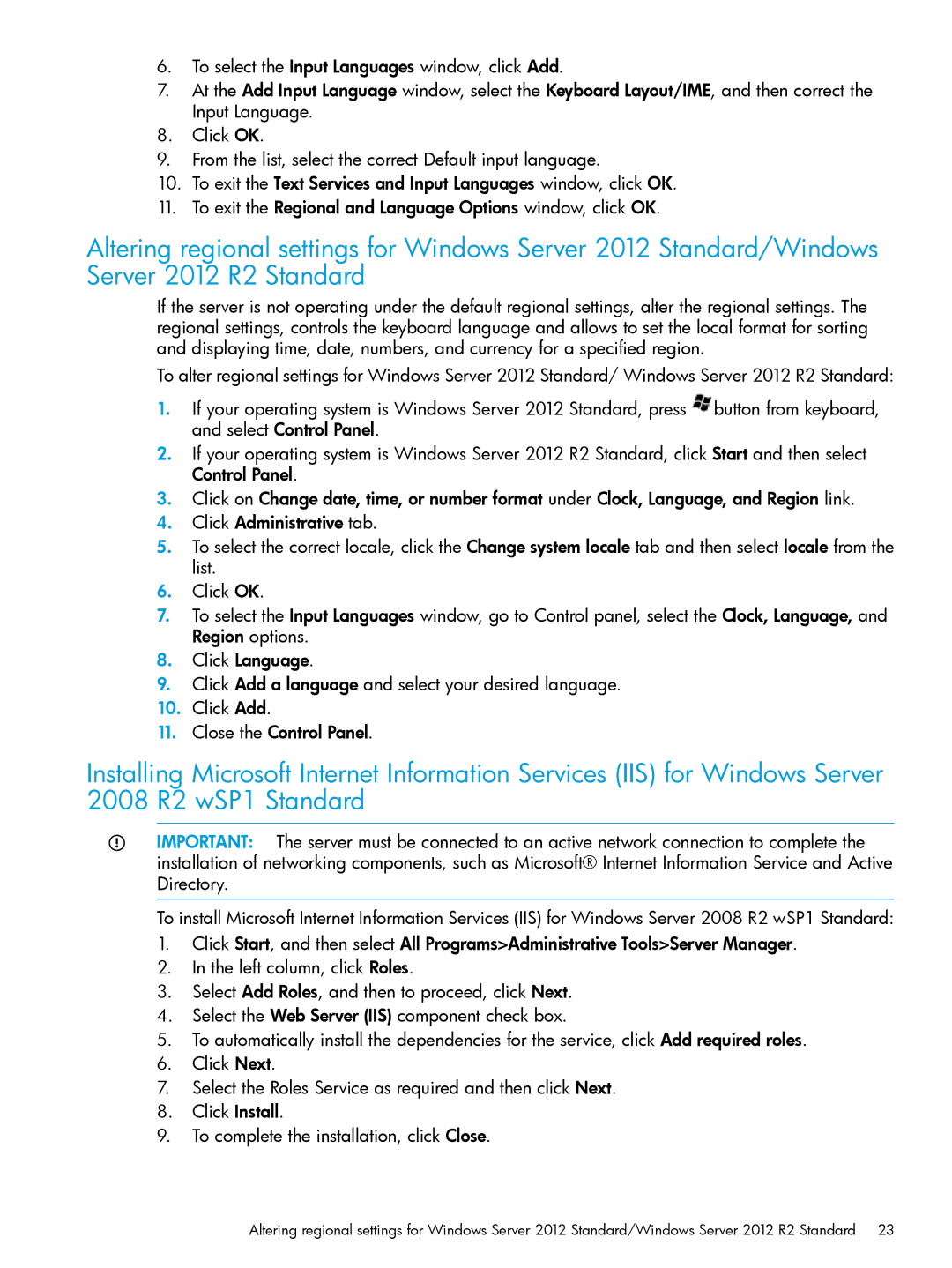 HP Microsoft Windows Server 2008 R2 manual 