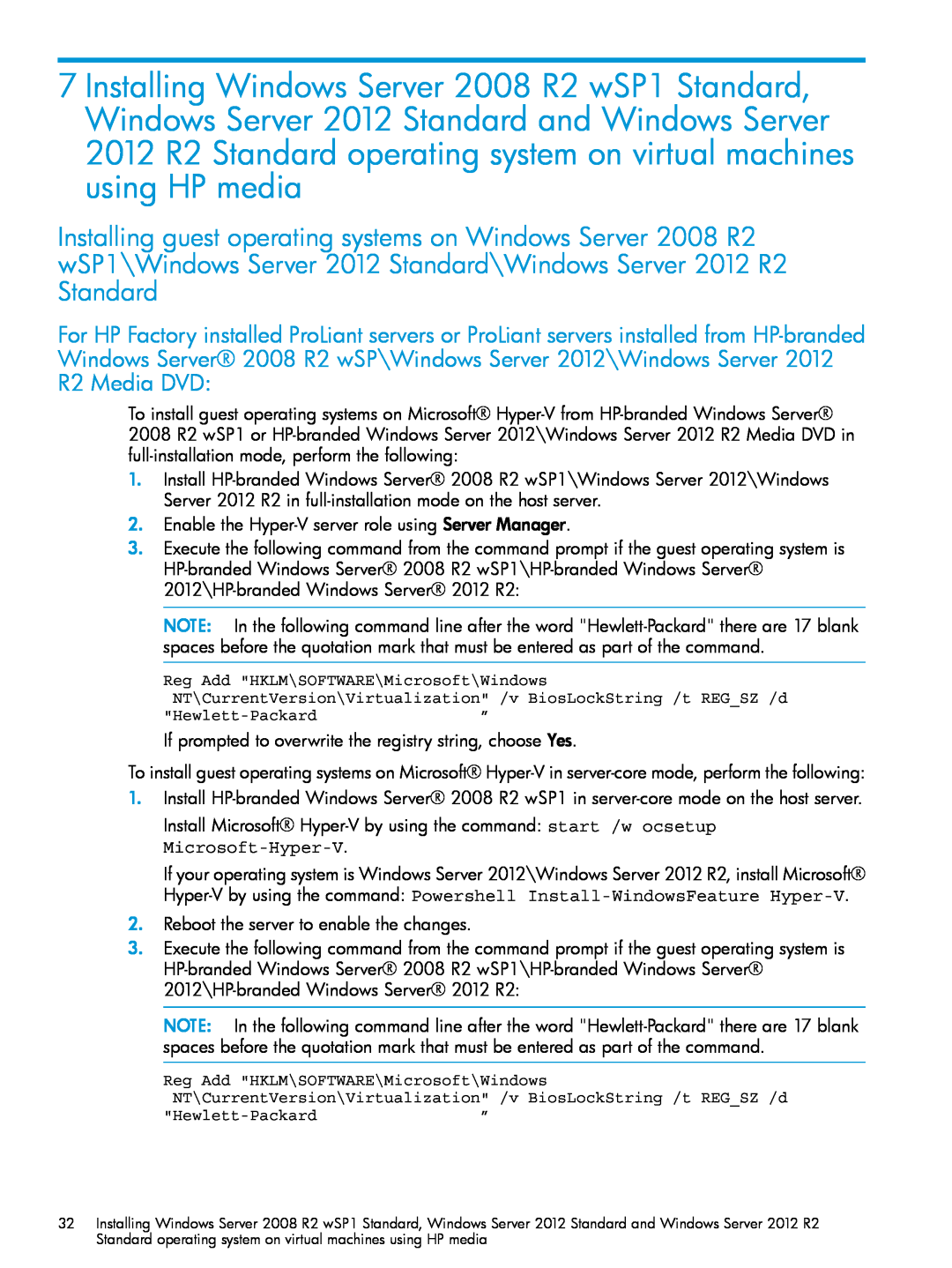 HP Microsoft Windows Server 2012 manual R2 Media DVD 